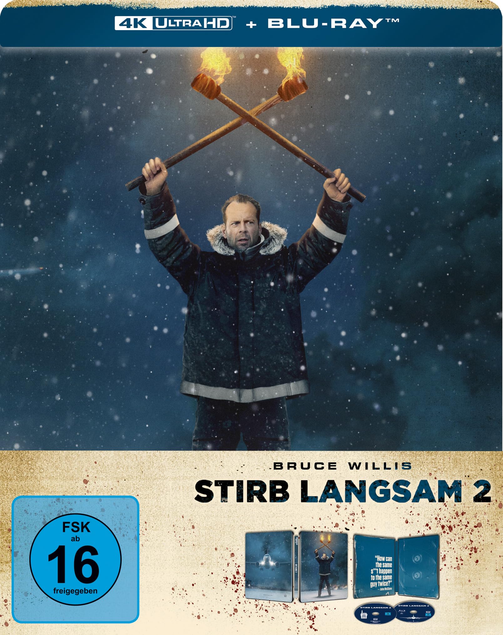 Stirb langsam 2 4K UHD + Blu-ray (Lim. Steelbook)