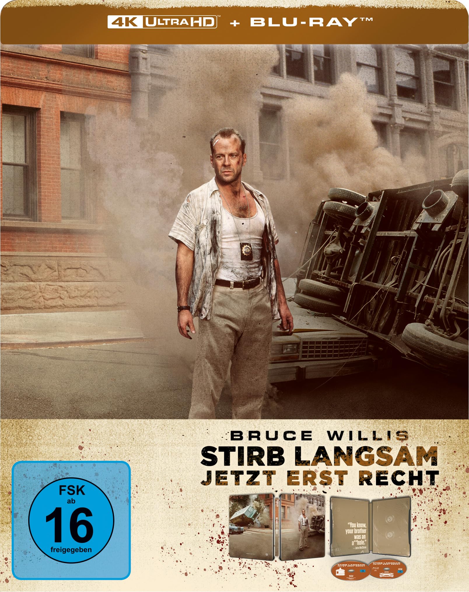 Stirb langsam - Jetzt erst recht 4K UHD + Blu-ray (Lim. Steelbook)