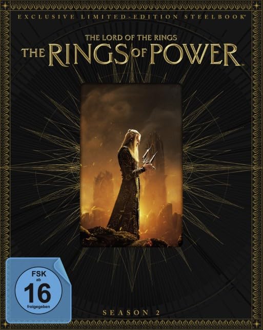 Der Herr der Ringe: Die Ringe der Macht - Staffel 2 (Steelbook, 4 4K-UHDs) [Blu-ray]