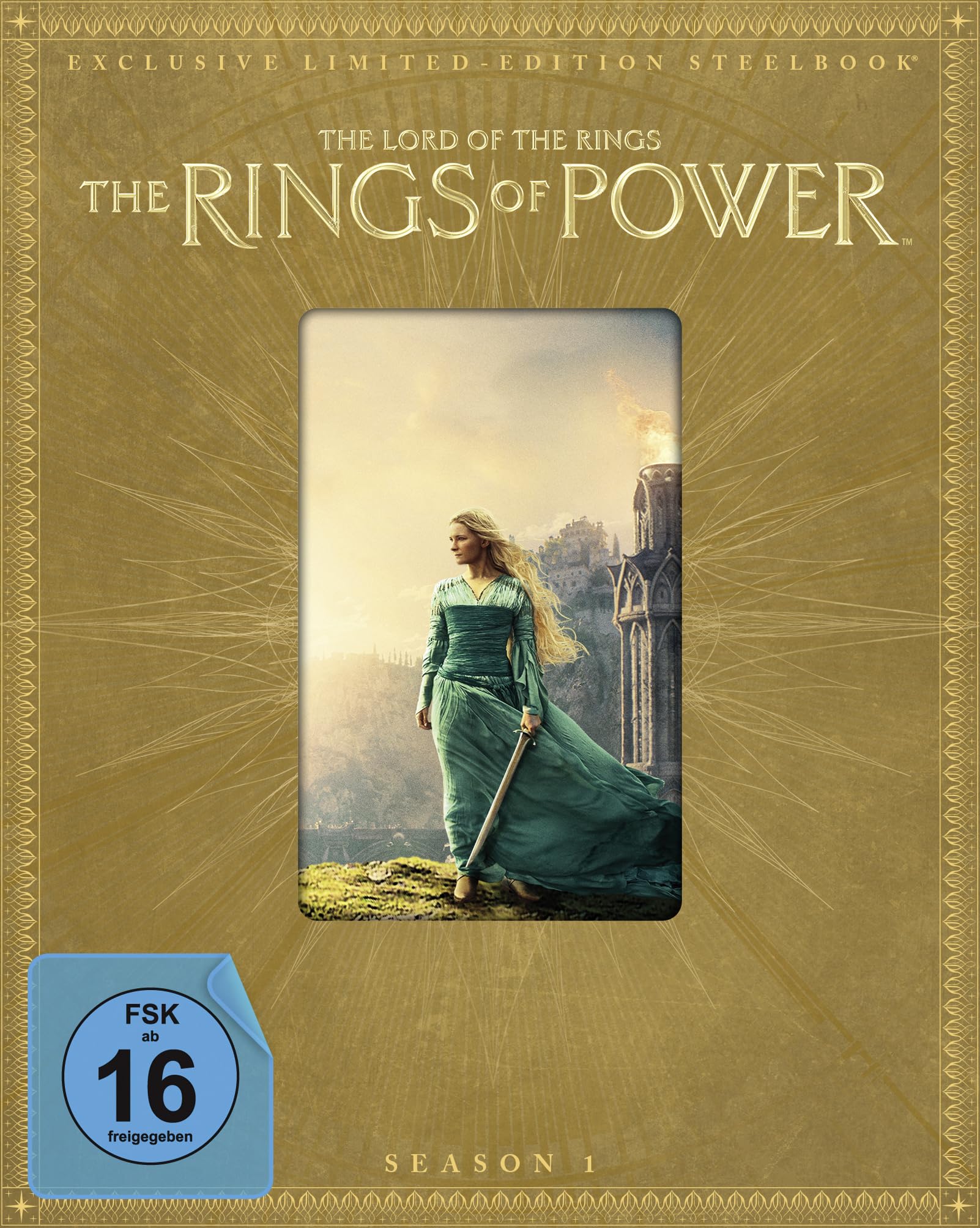 Der Herr der Ringe: Die Ringe der Macht - Staffel 1 (Steelbook, 4 4K-UHDs) [Blu-ray]