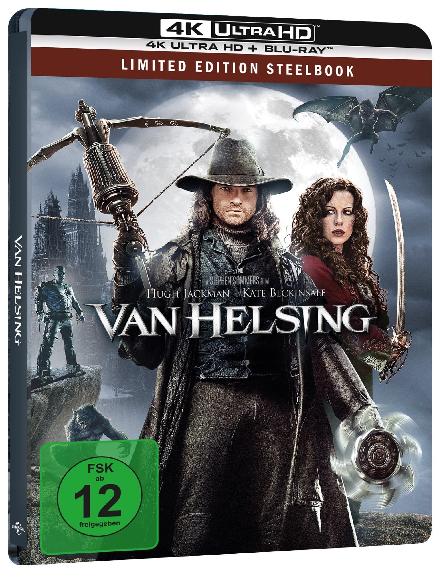 Van Helsing (Steelbook, 4K-UHD+Blu-ray)