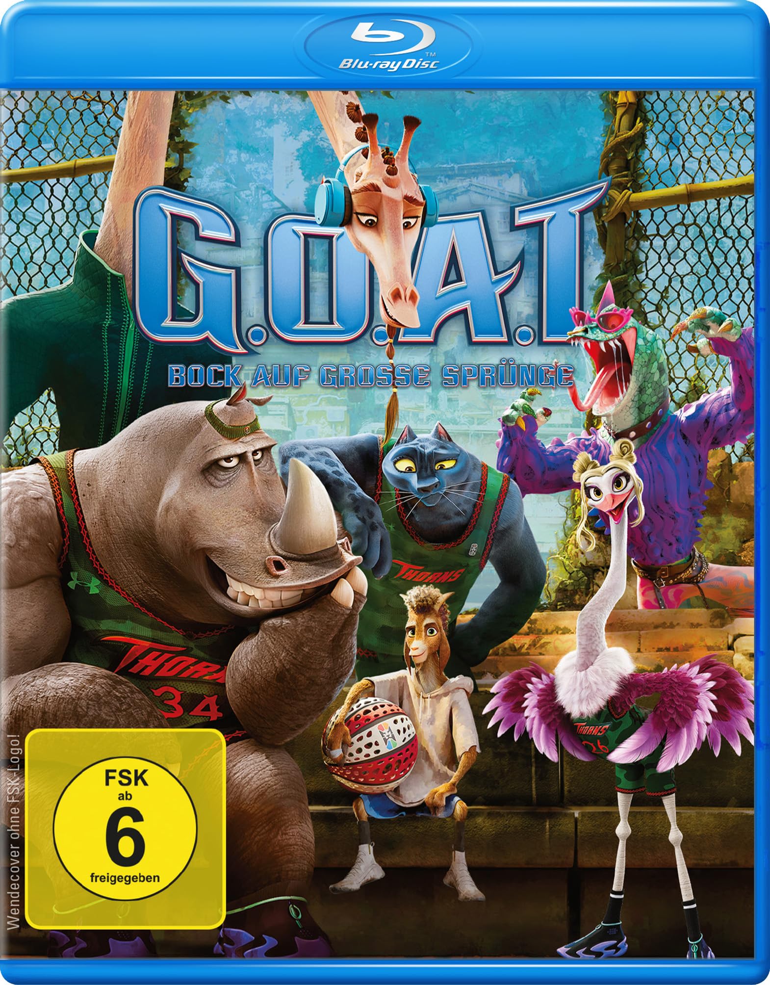 G.O.A.T. - Bock auf große Sprünge [Blu-ray]