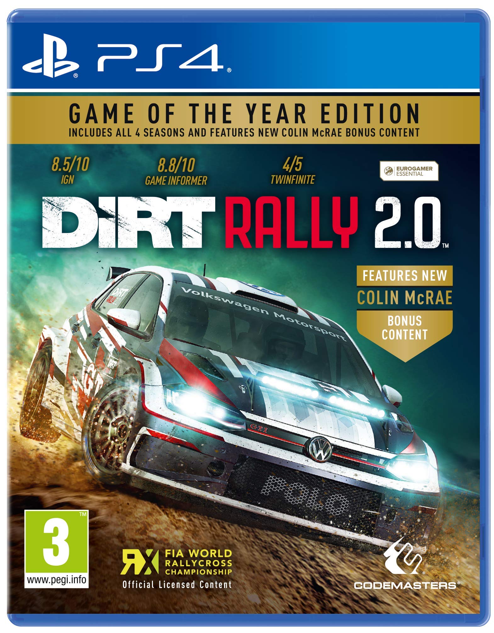 DIRT Rally 2.0 [Game Of The Year Edition, EU Import]
