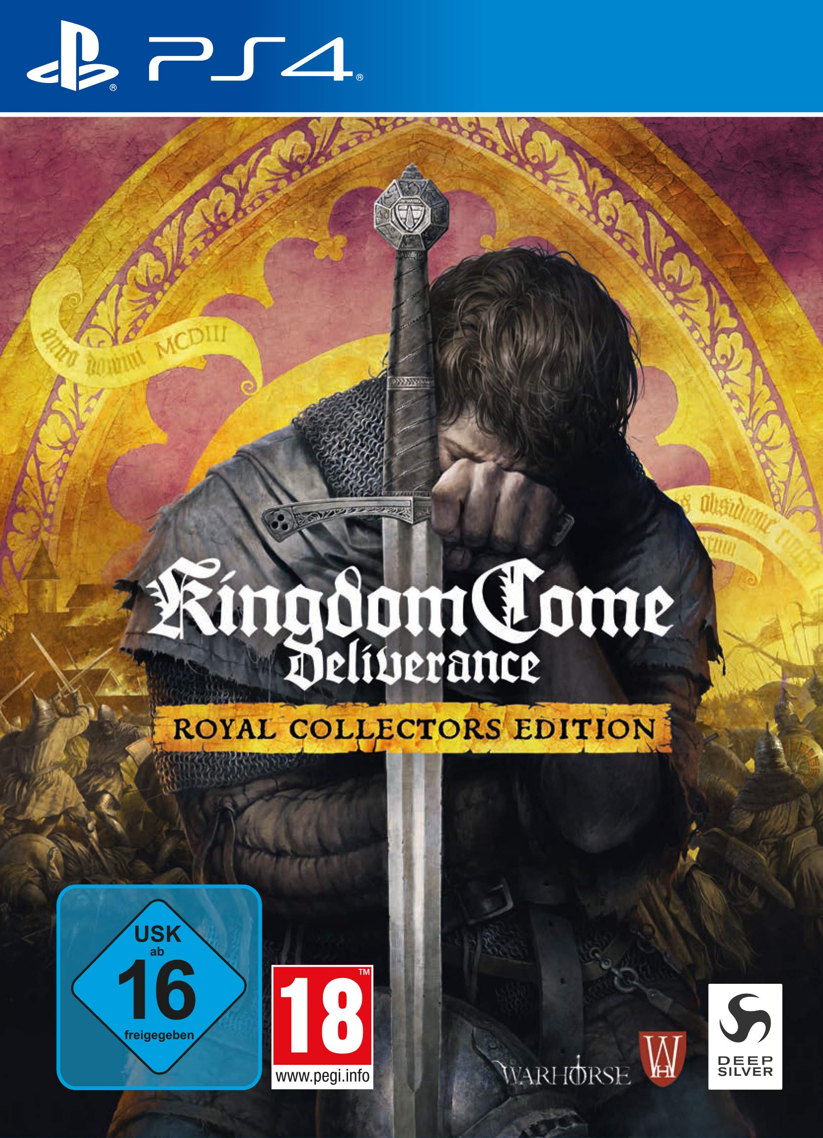Kingdom Come: Deliverance [Collector's Edition inkl. Figur, Steelbook, Doppelseitiges Poster, Soundtrack, Metal-Pin, Making of Kingdom Come und Fechtbuch Blu-Ray]