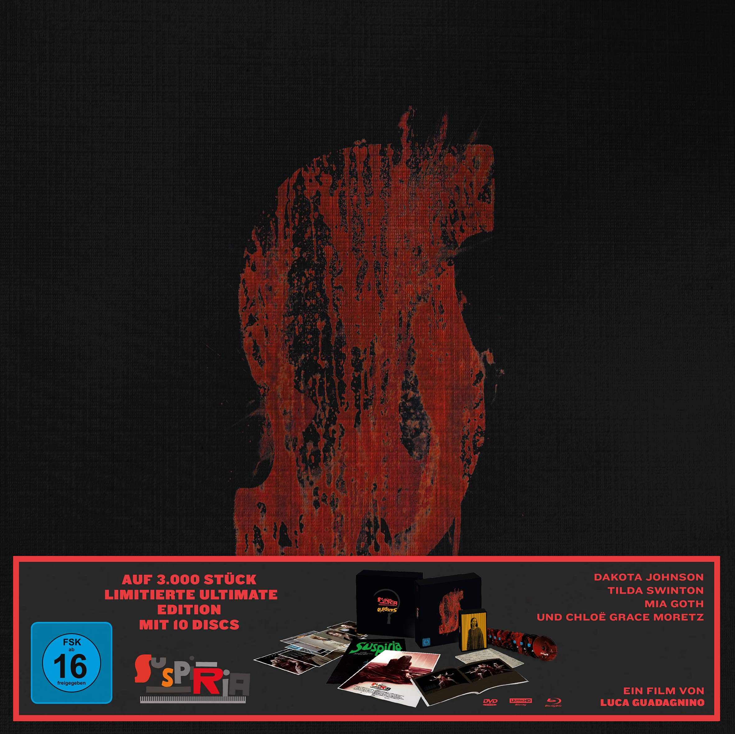 Suspiria - Ultimate Edition (2 4K UHDs + 3 Blu-rays + 2 DVDs + 3 Soundtrack CDs)