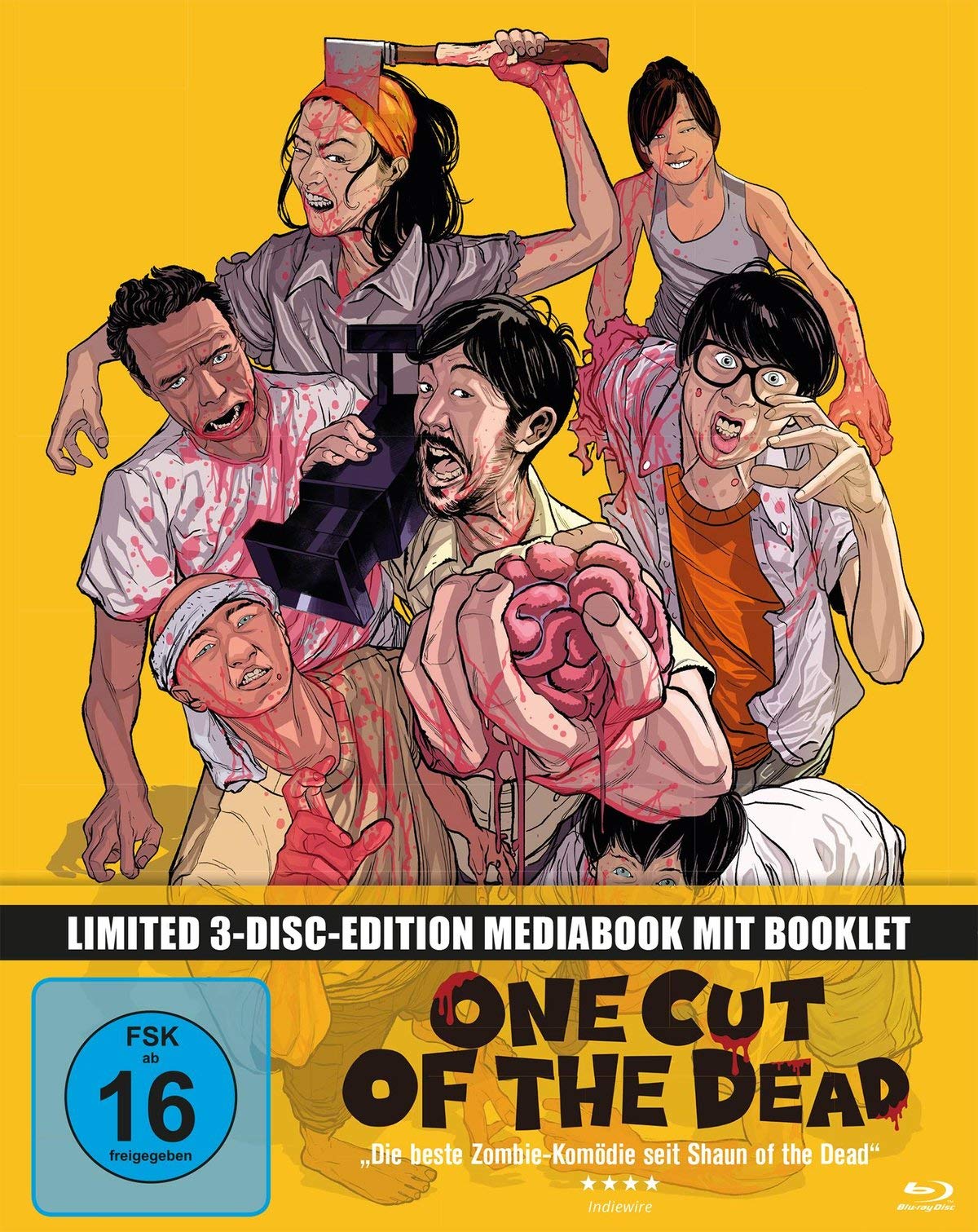 One Cut of the Dead - Limited 3-Disc-Edition Mediabook (+ DVDs) (+ Bonus-DVD)