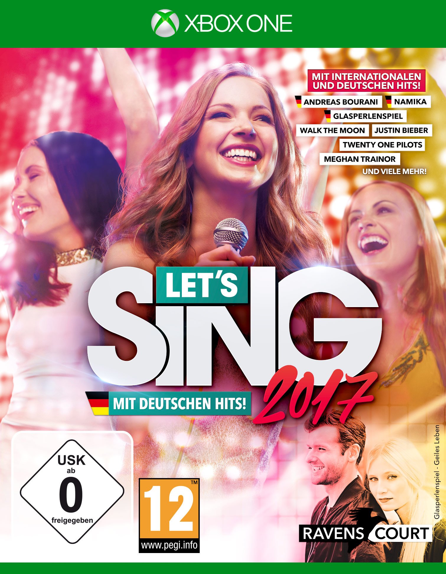 Let's Sing 2017 mit deutschen Hits - 2 Mikrofone Bundle