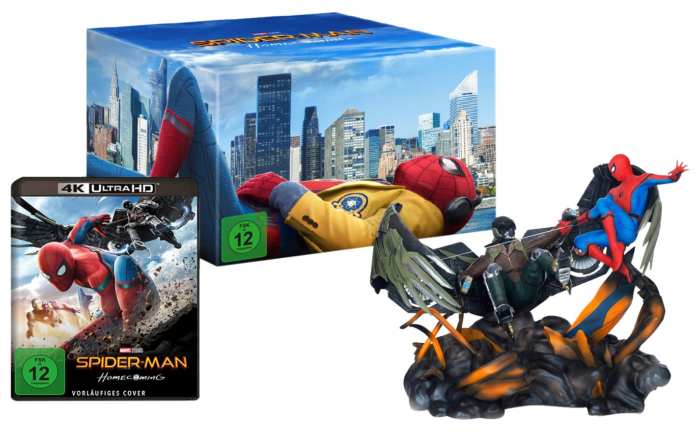 Spider-Man Homecoming (Figurine Spiderman vs. Vulture) [4K Ultra HD]
