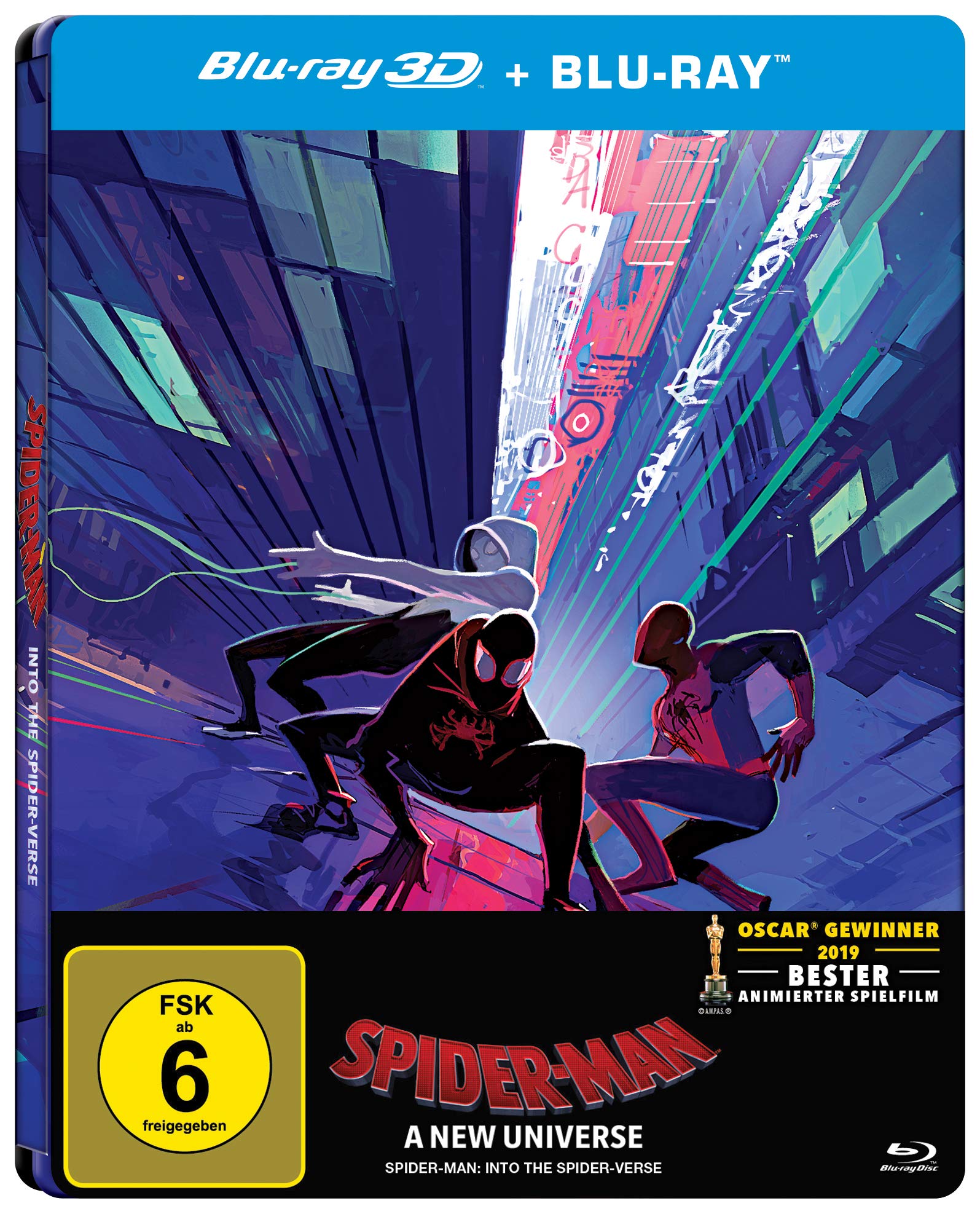 Spider-Man: A new Universe (limited 3D Steelbook Amazon Exklusiv)