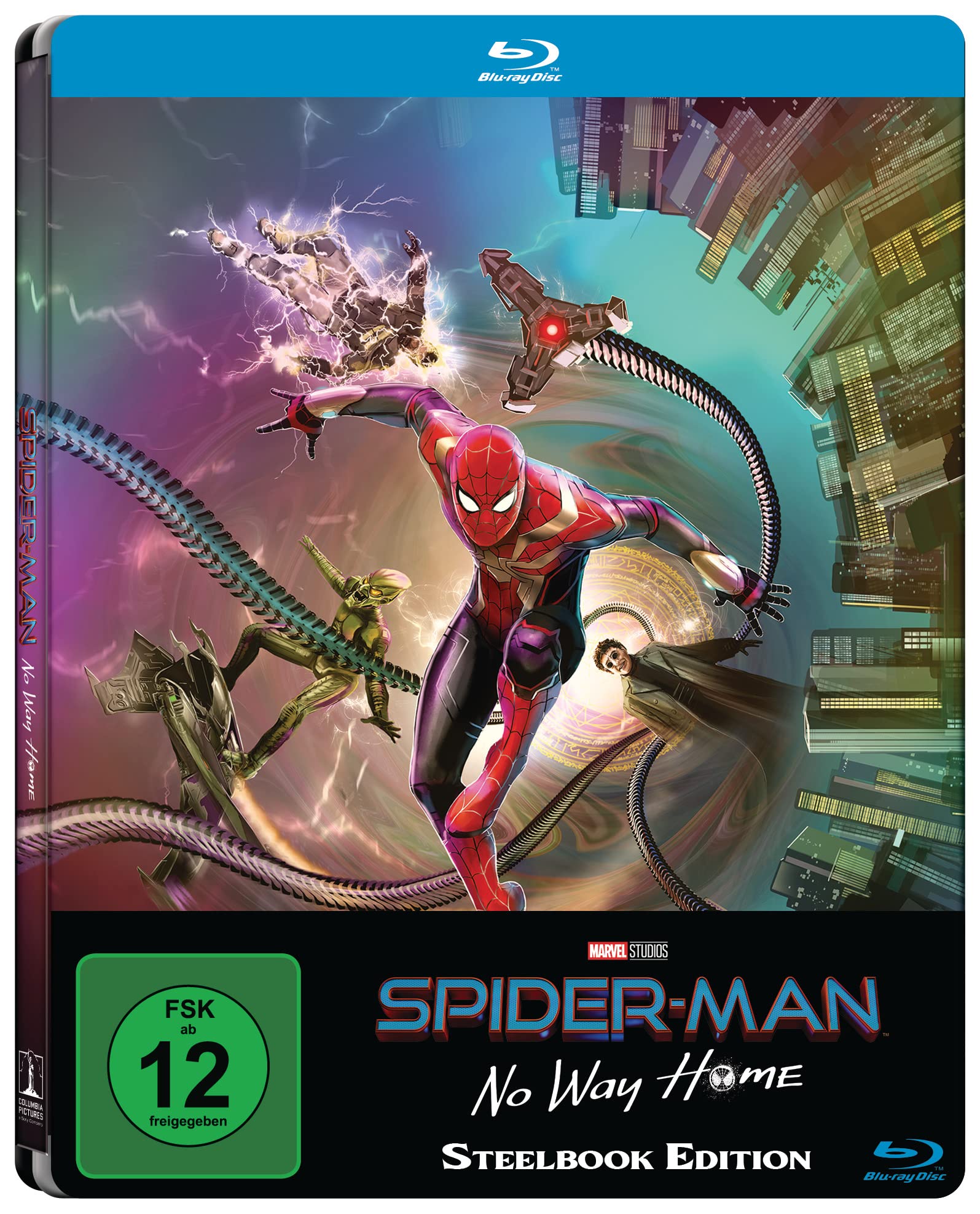 Spider-Man, No Way Home,1 Blu-ray (Steelbook)