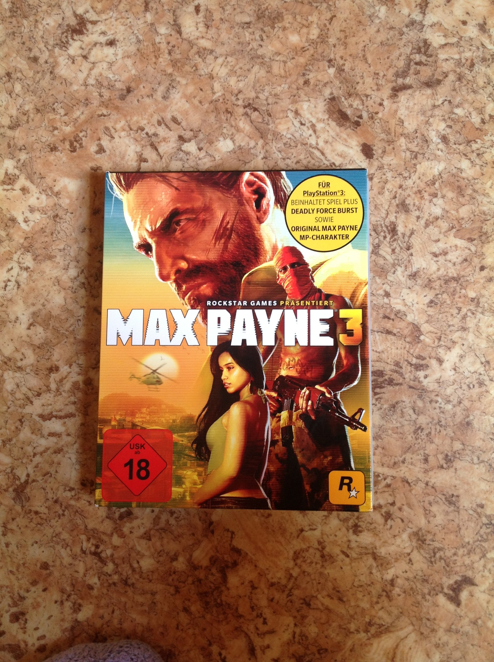 Max Payne 3 Exklusiv Edition, PS3, Neu OVP