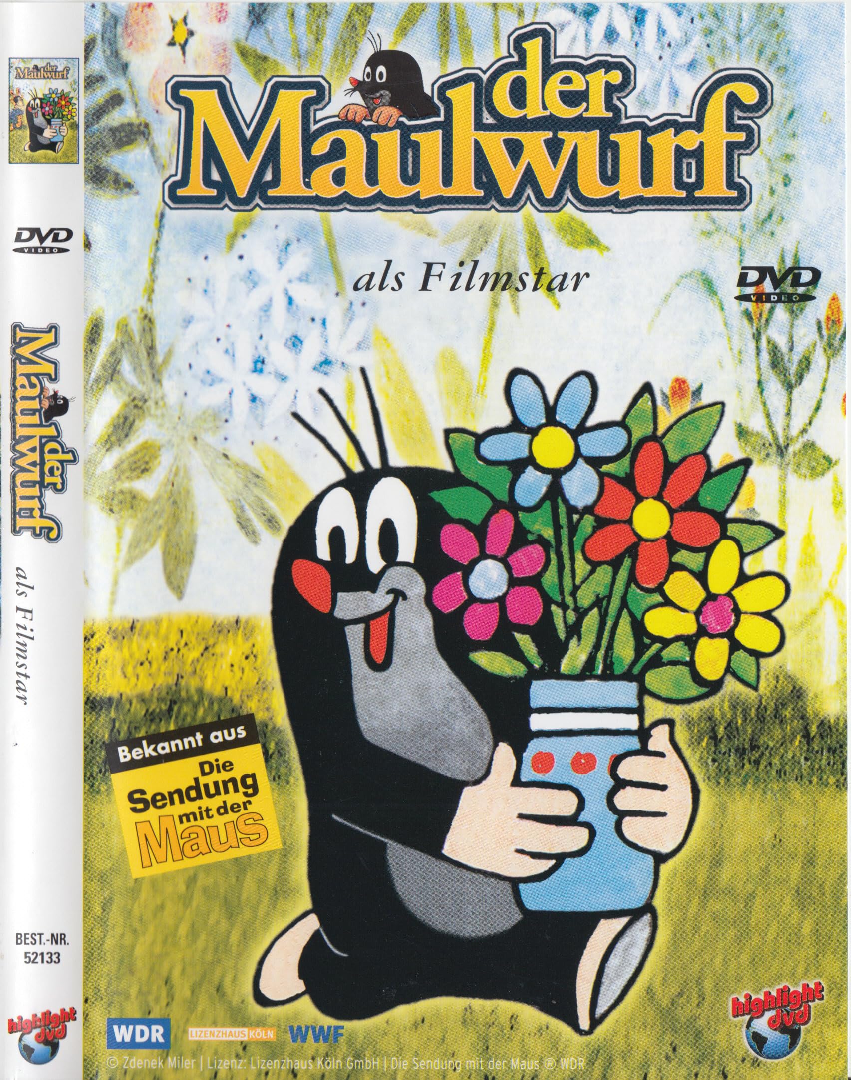 Der Maulwurf als Filmstar / Der Maulwurf und die Medizin [DVD]