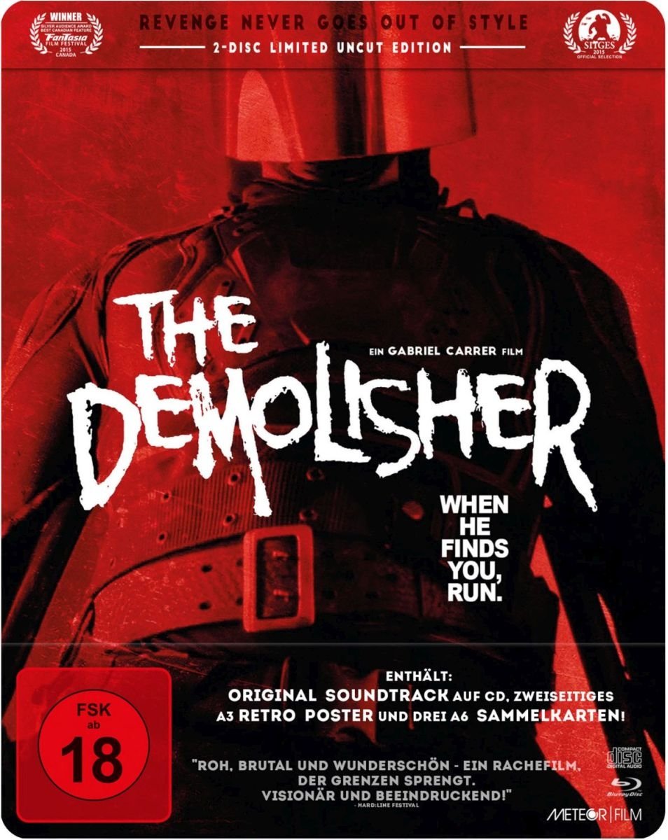 The Demolisher - Uncut/Limited FuturePak/Steelbook (+ CD-Soundtrack) [Blu-ray]