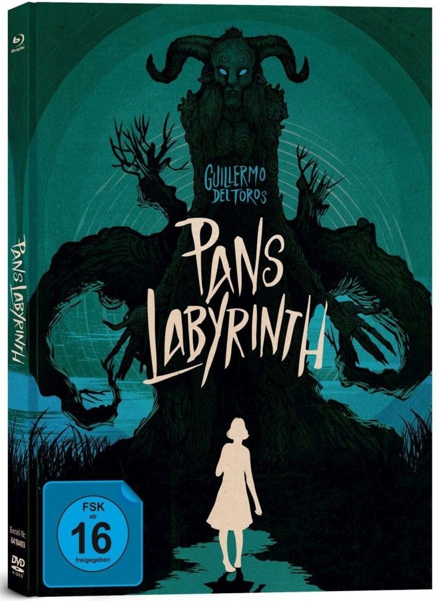 Pans Labyrinth - Mediabook (3-Disc Limited Collector's Edition /+ Blu-ray + DVD + Bonus-Blu-ray)