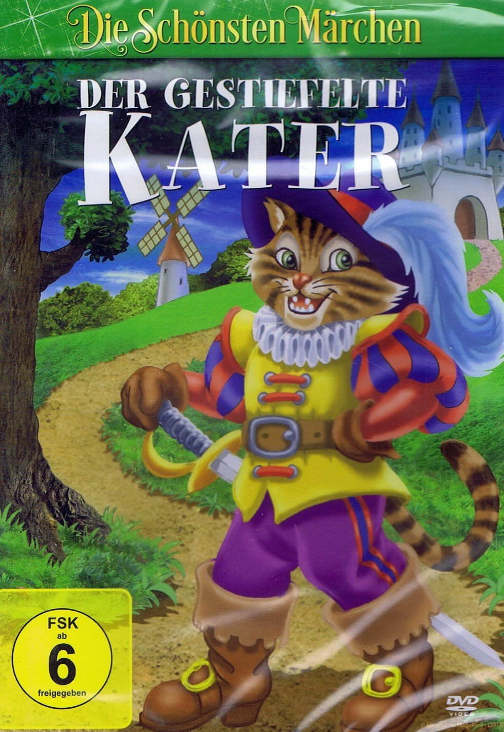 Der gestiefelte Kater, 1 DVD