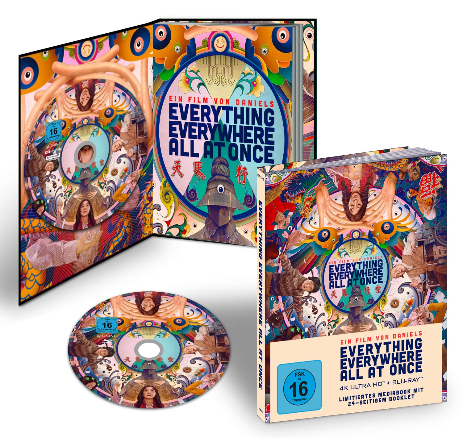 Everything Everywhere All at Once - Limitiertes Mediabook (4K Ultra HD) (+ Blu-ray)