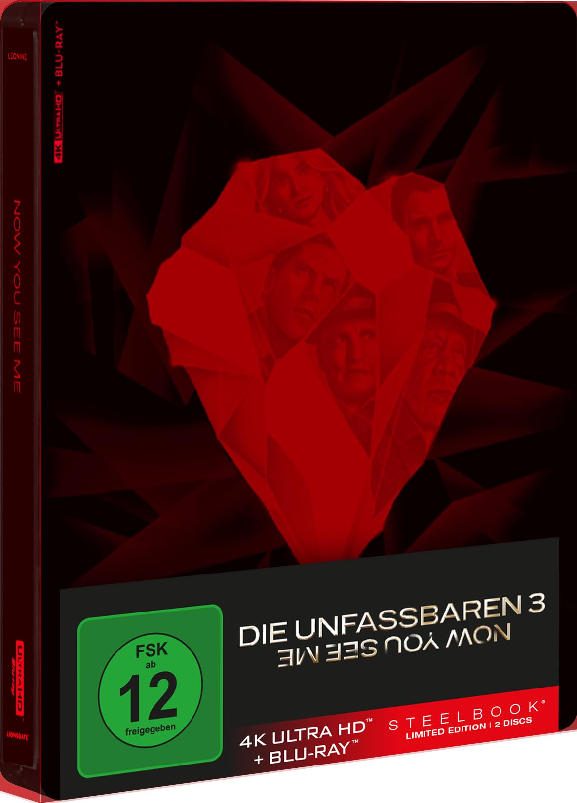Die Unfassbaren 3 - Now you see me - Lim. Steelbook (4K Ultra HD) [Blu-ray]