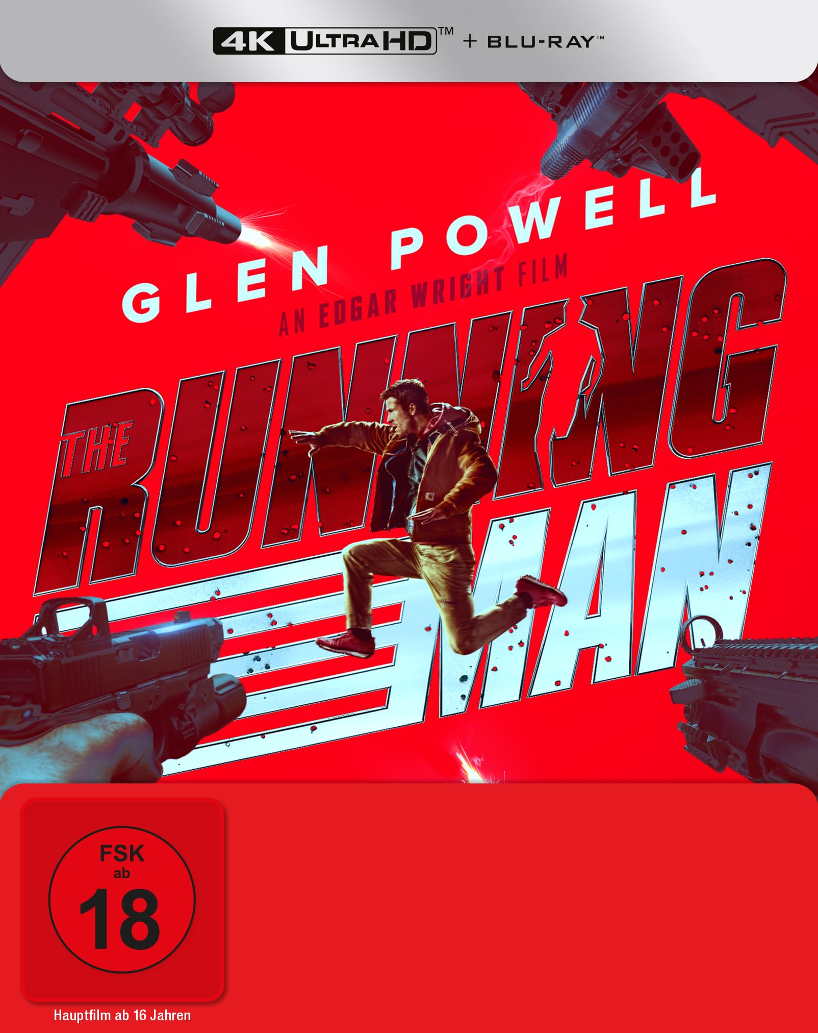 The Running Man - Lim. Steelbook (4K Ultra HD) [Blu-ray]