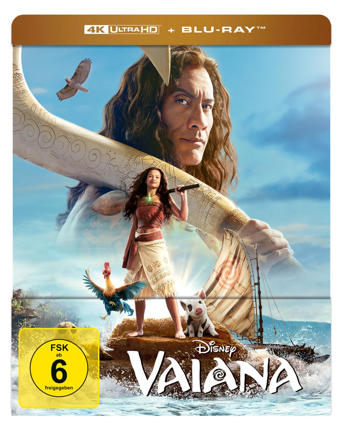 Vaiana (Live Action) UHD+BD (Lim. Steelbook)