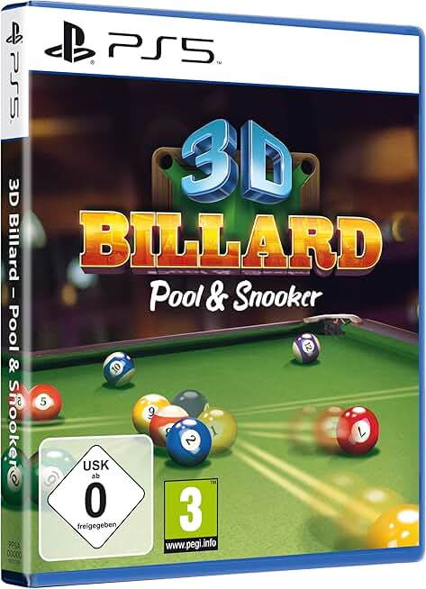 3D Billard - Billard & Snooker f&uuml;r die ganze Familie
