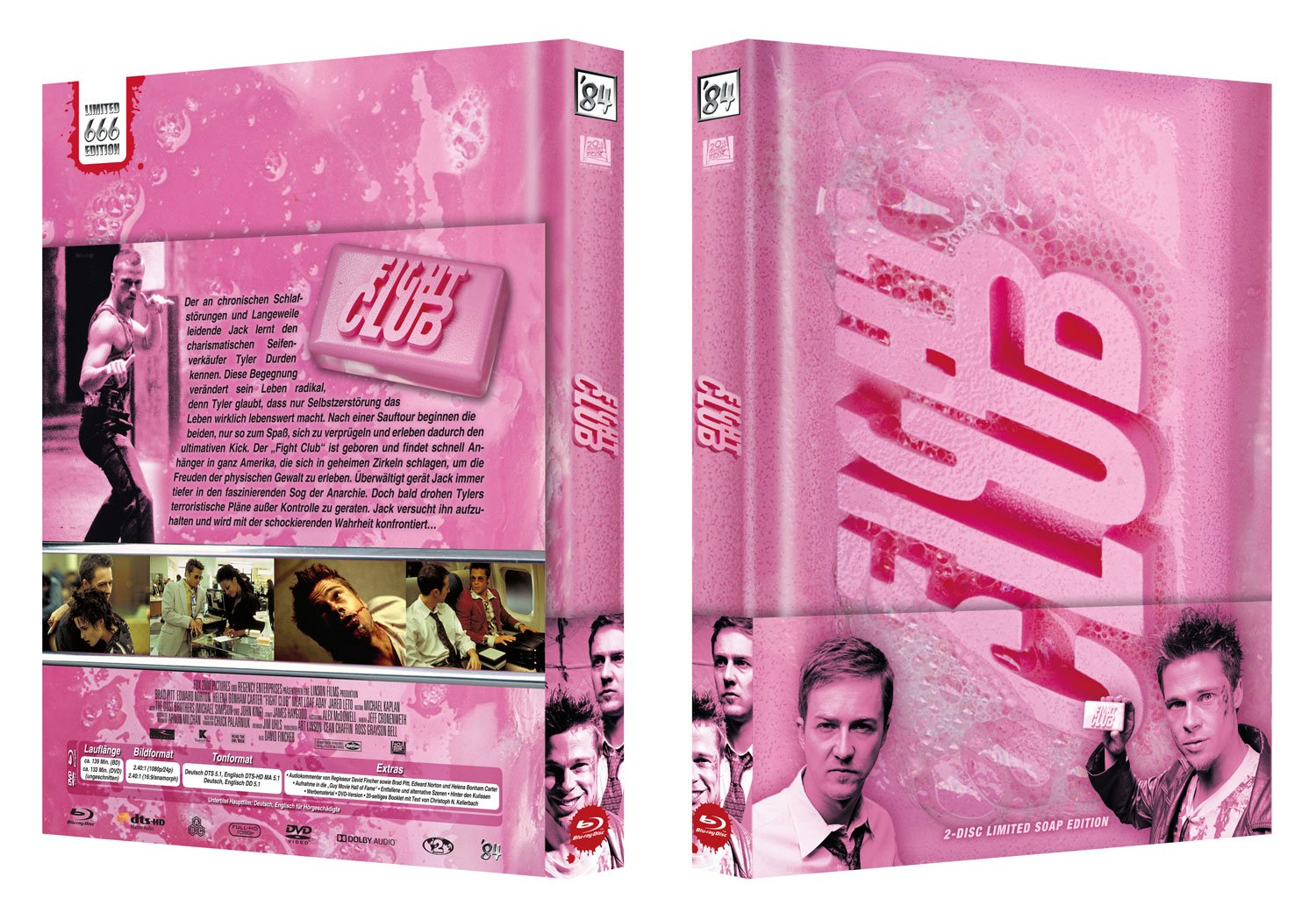 Fight Club - 2-Disc Limited Soap Edition - Mediabook
