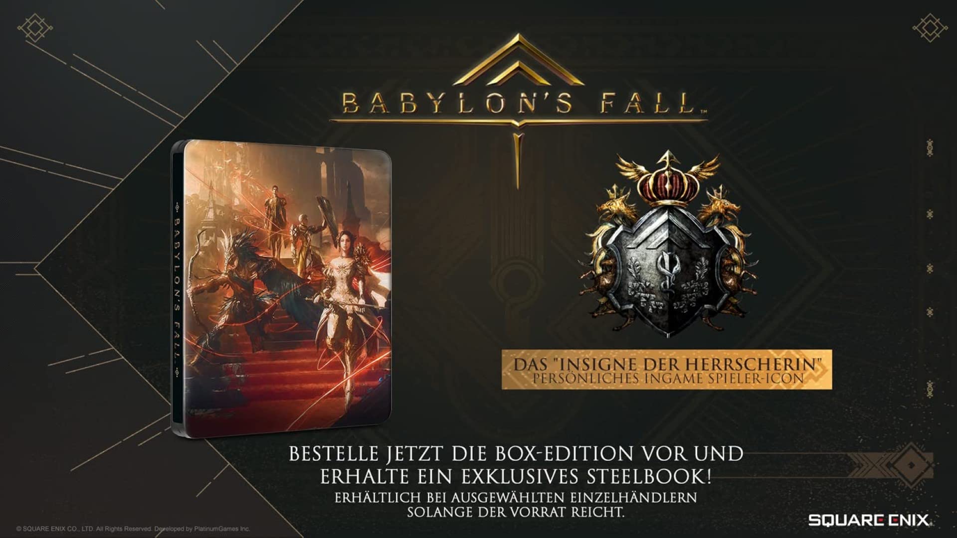 Babylon's Fall [exklusive Steelbook Edition]