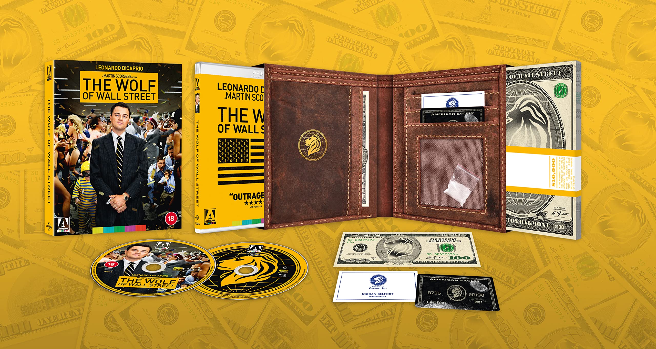The Wolf of Wall Street Blu-ray [Limited Edition]
