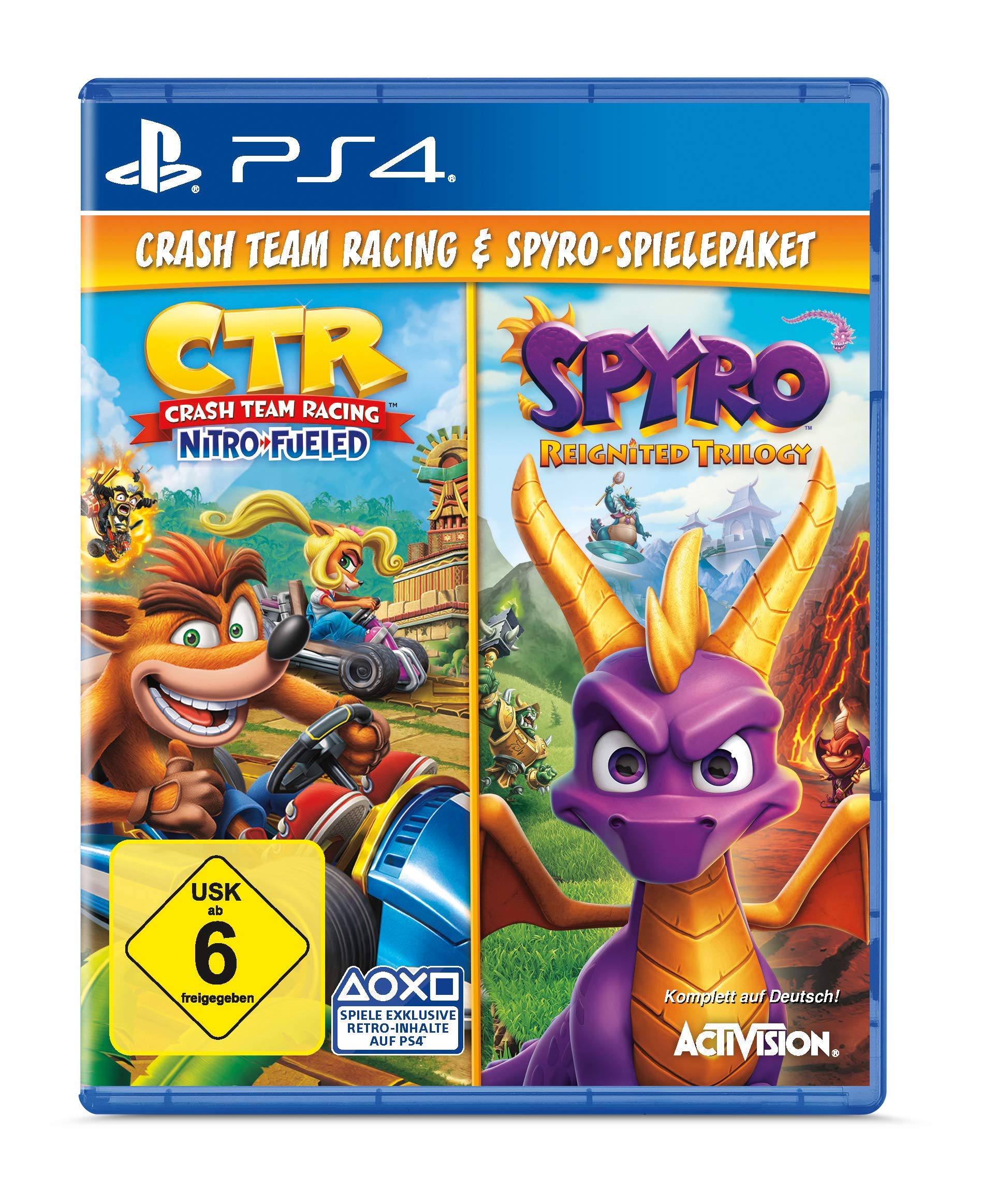 Spyro Reignited Trilogy + Crash Team Racing Nitro [Fueled Bundle]