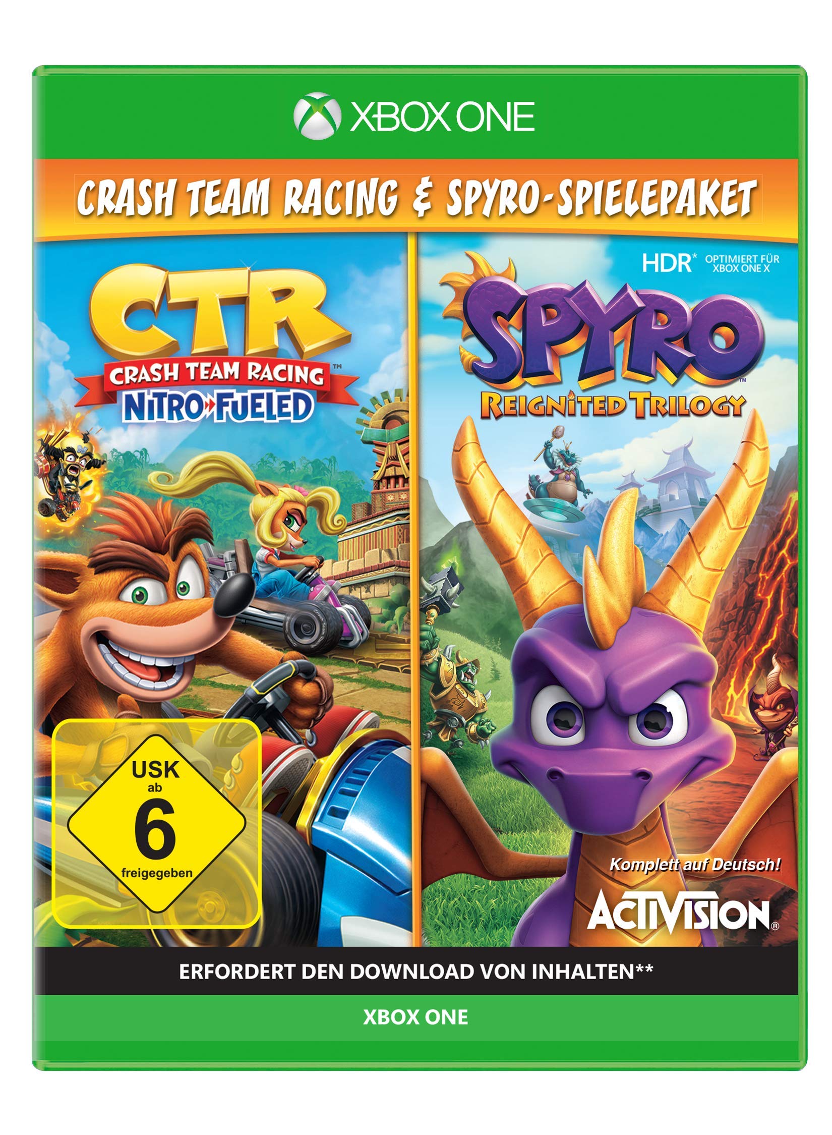 Spyro Reignited Trilogy + Crash Team Racing Nitro [Fueled Bundle]