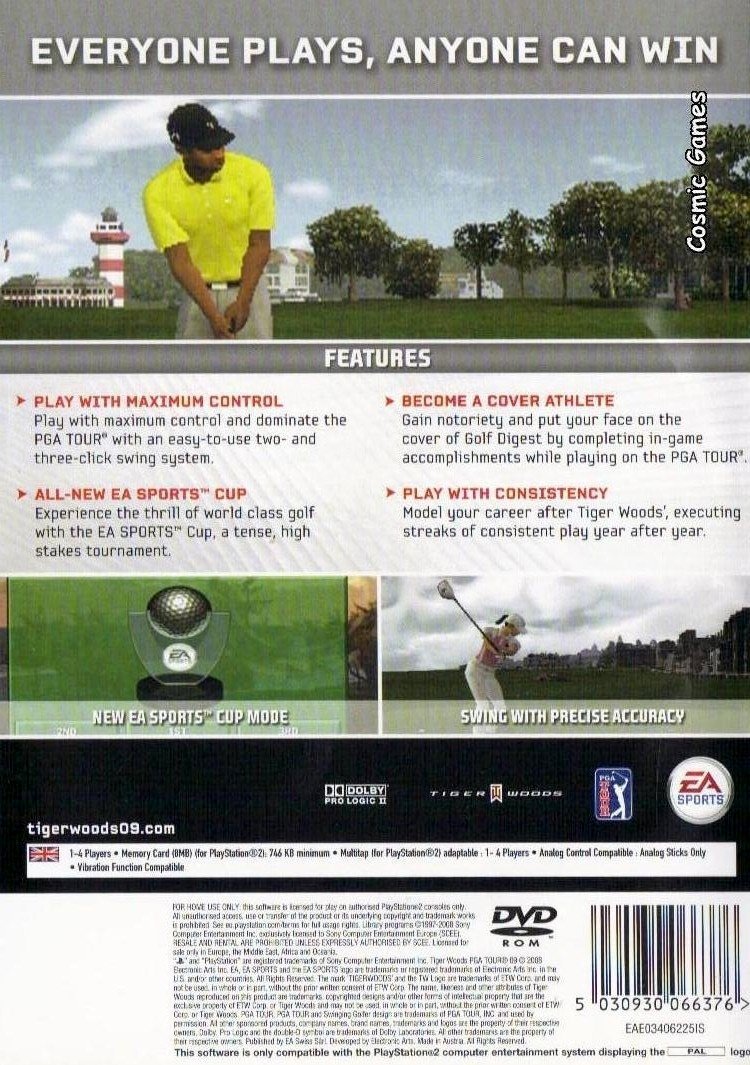 Tiger Woods PGA Tour 09 [UK Import]
