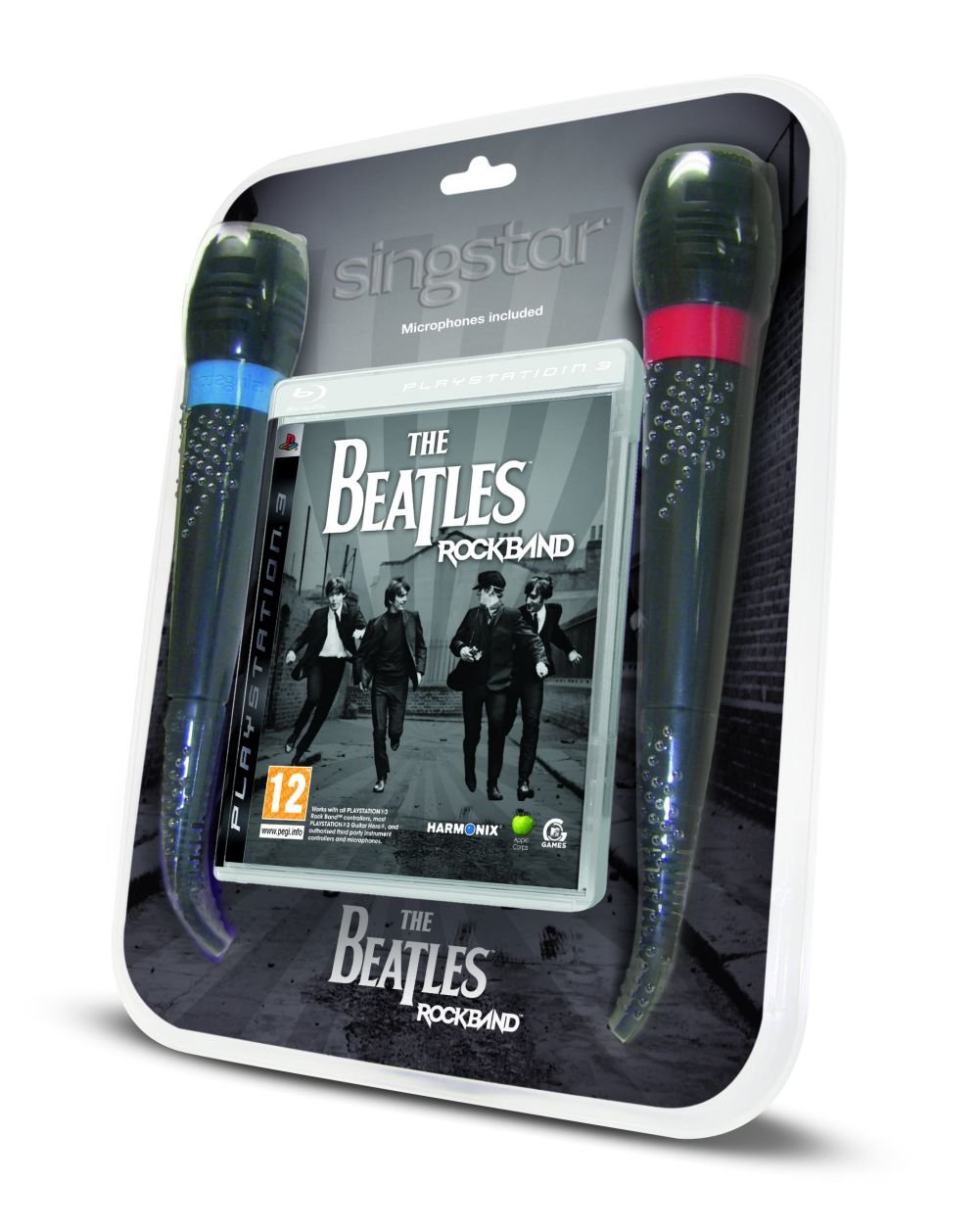 The Beatles: Rock Bandinkl. zwei Mikrophone