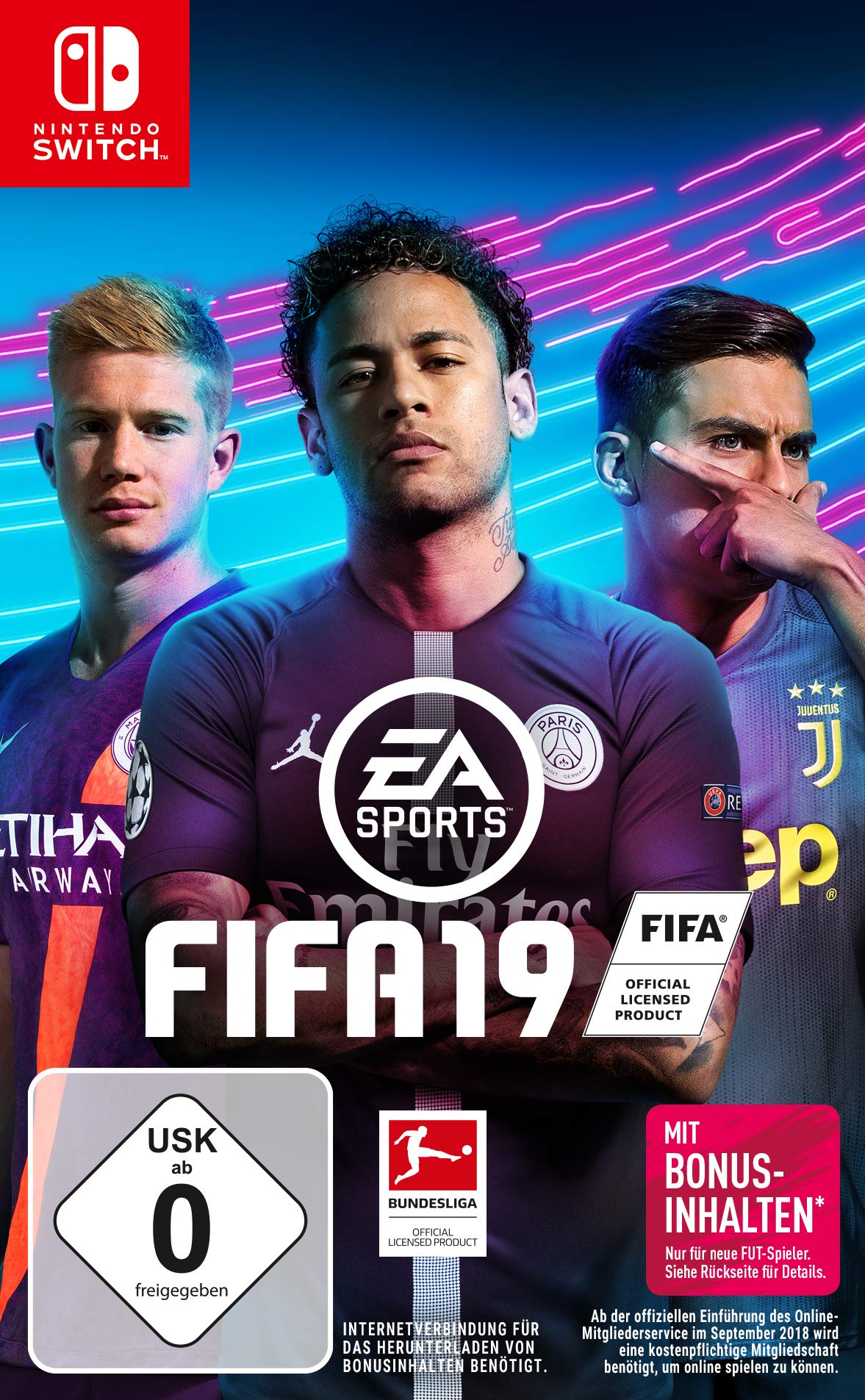FIFA 19 - Standard Edition - [Nintendo Switch] (Cover-Bild kann abweichen)