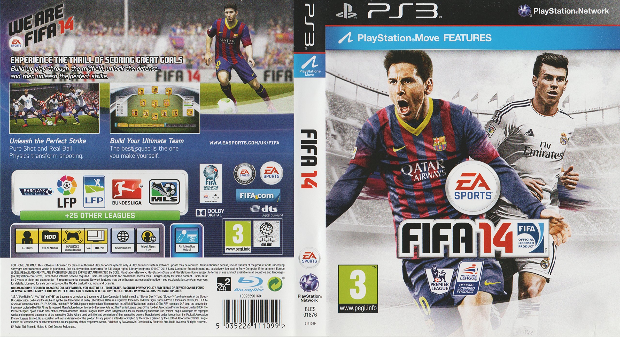 FIFA 14 Sony Playstation 3 PS3 Game