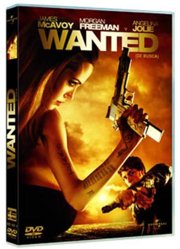 James Mcavoy, Angelina Jolie, Terence Stamp, Thomas Kretschmann, Morgan Freeman - Wanted (Se Busca) [Import espagnol] (1 DVD)