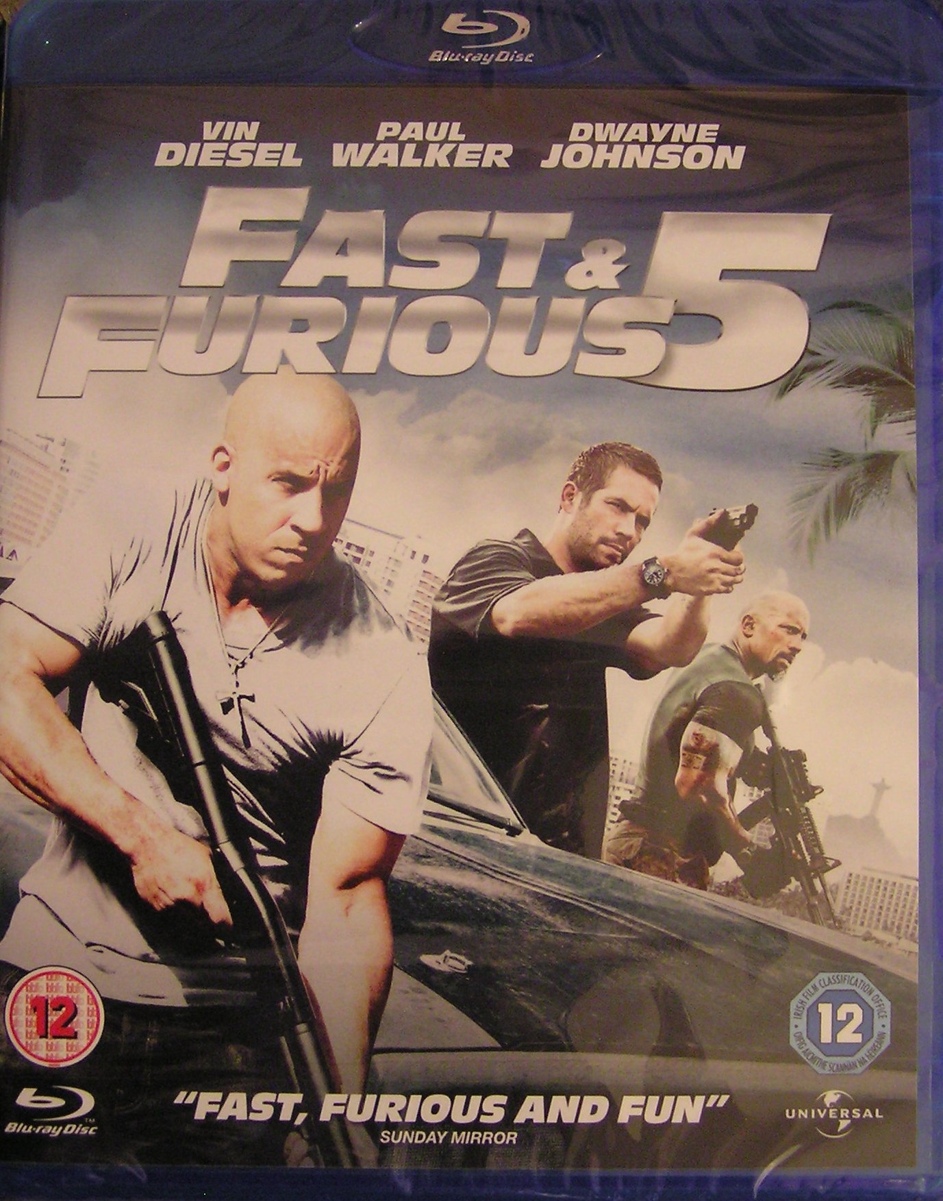 The Fast And The Furious 5 (Rental) [BLU-RAY]