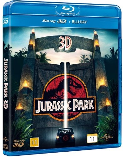 Jurassic Park 3D blu-ray