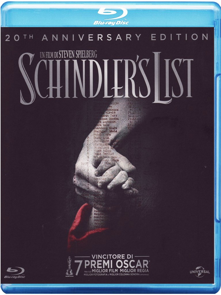 Schindler's list (20th anniversary edition) (+DVD) [Blu-ray] [IT Import]