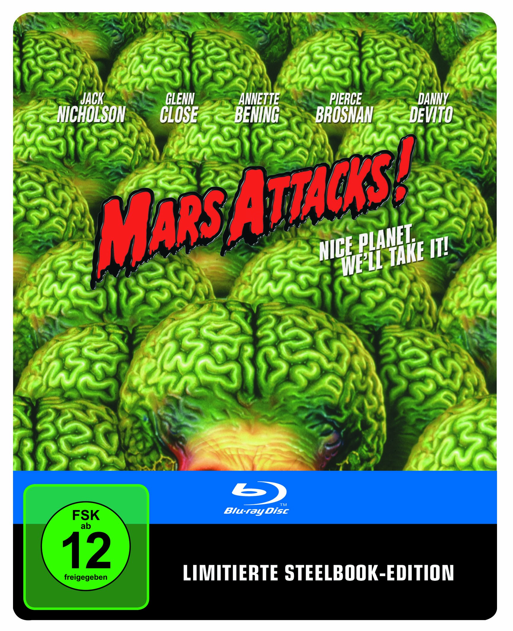 Mars Attacks! Steelbook (exklusiv bei Amazon.de) [Blu-ray] [Limited Edition]