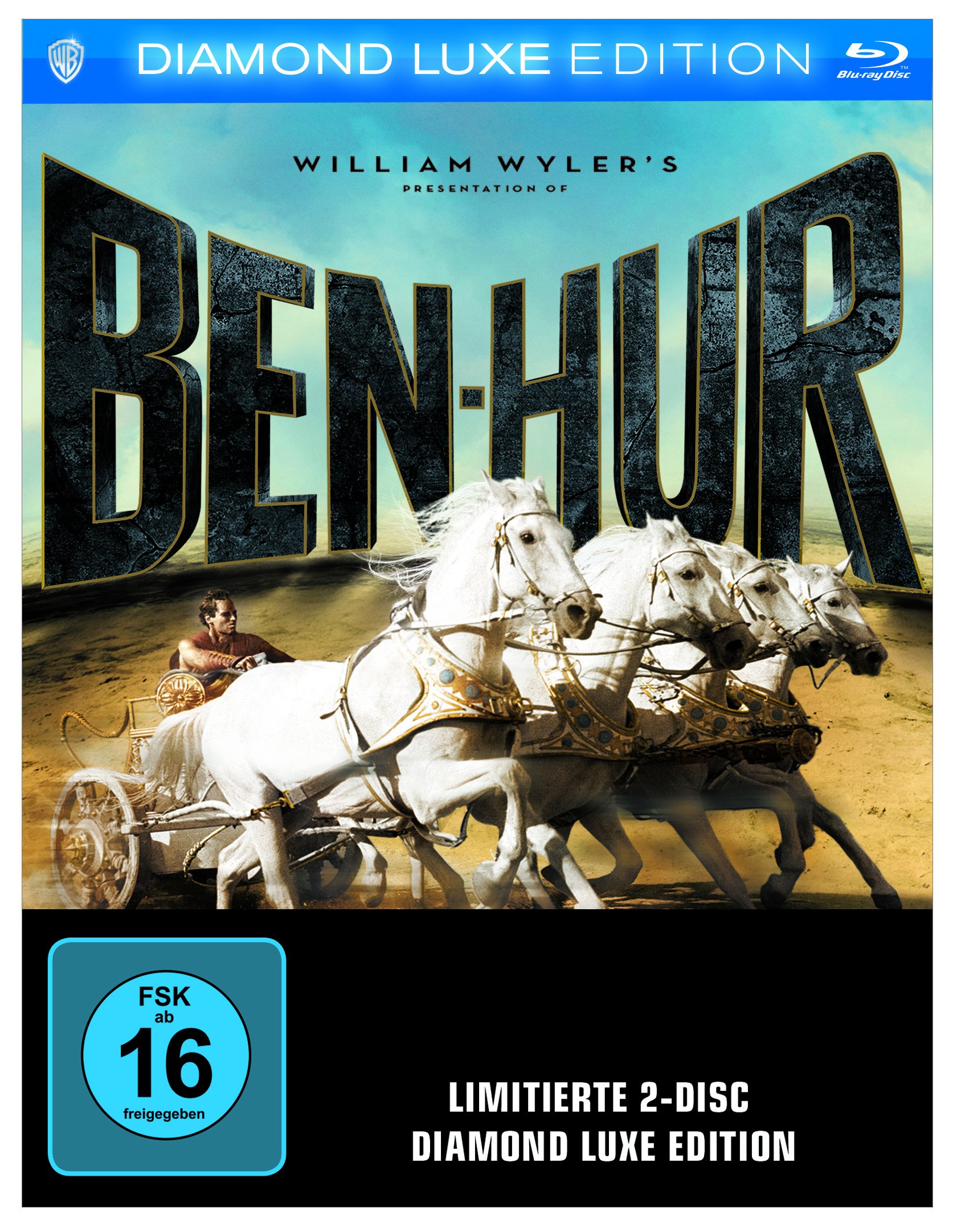 Ben-Hur - Diamond Luxe Edition (exklusiv bei Amazon.de) [Blu-ray] [Limited Edition]