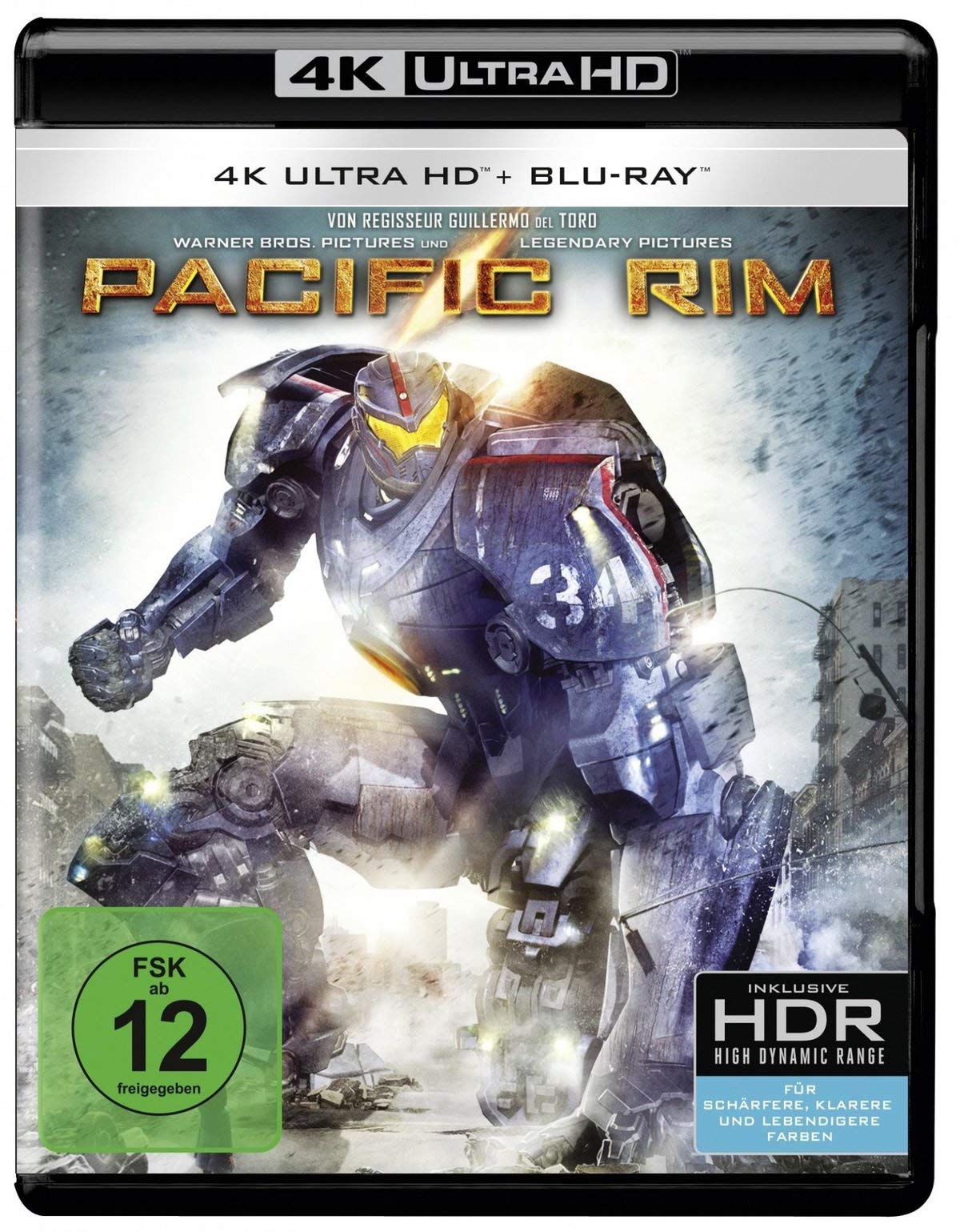 Pacific Rim (4K Ultra HD + 2D-Blu-ray) (2-Disc Version) [Blu-ray]