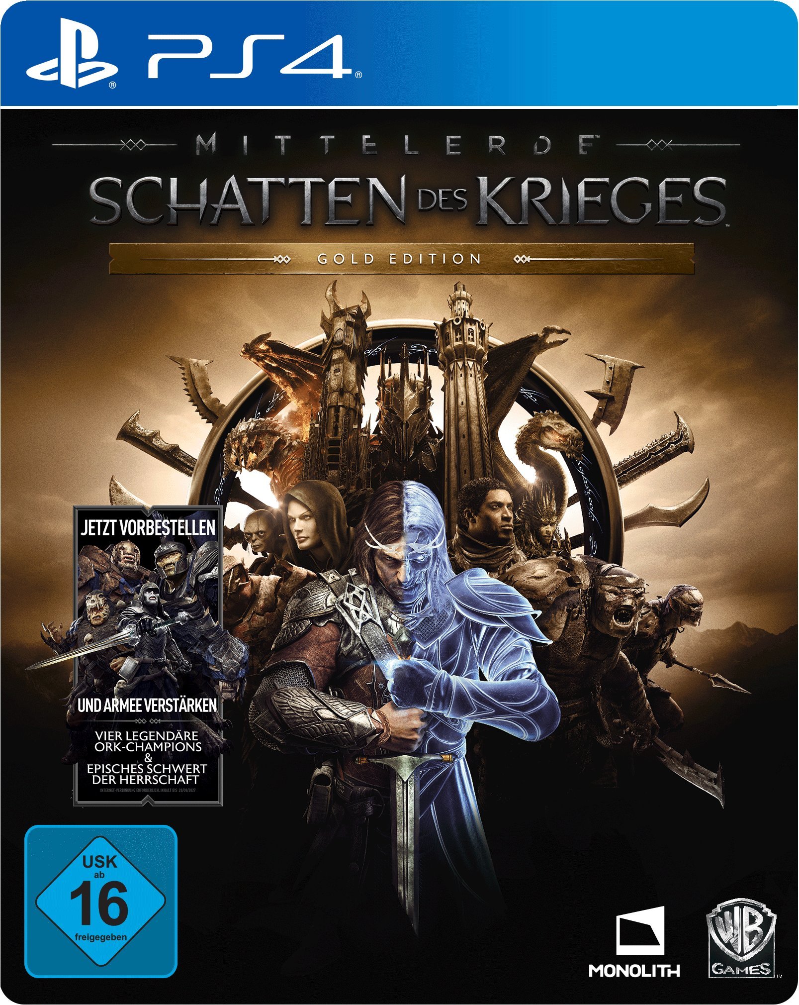 Mittelerde: Schatten des Krieges [Gold Edition inkl. Steelbook]