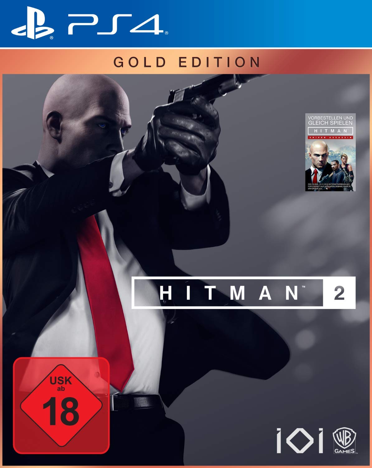 Hitman 2 [Gold Edition, inkl. Steelbook]