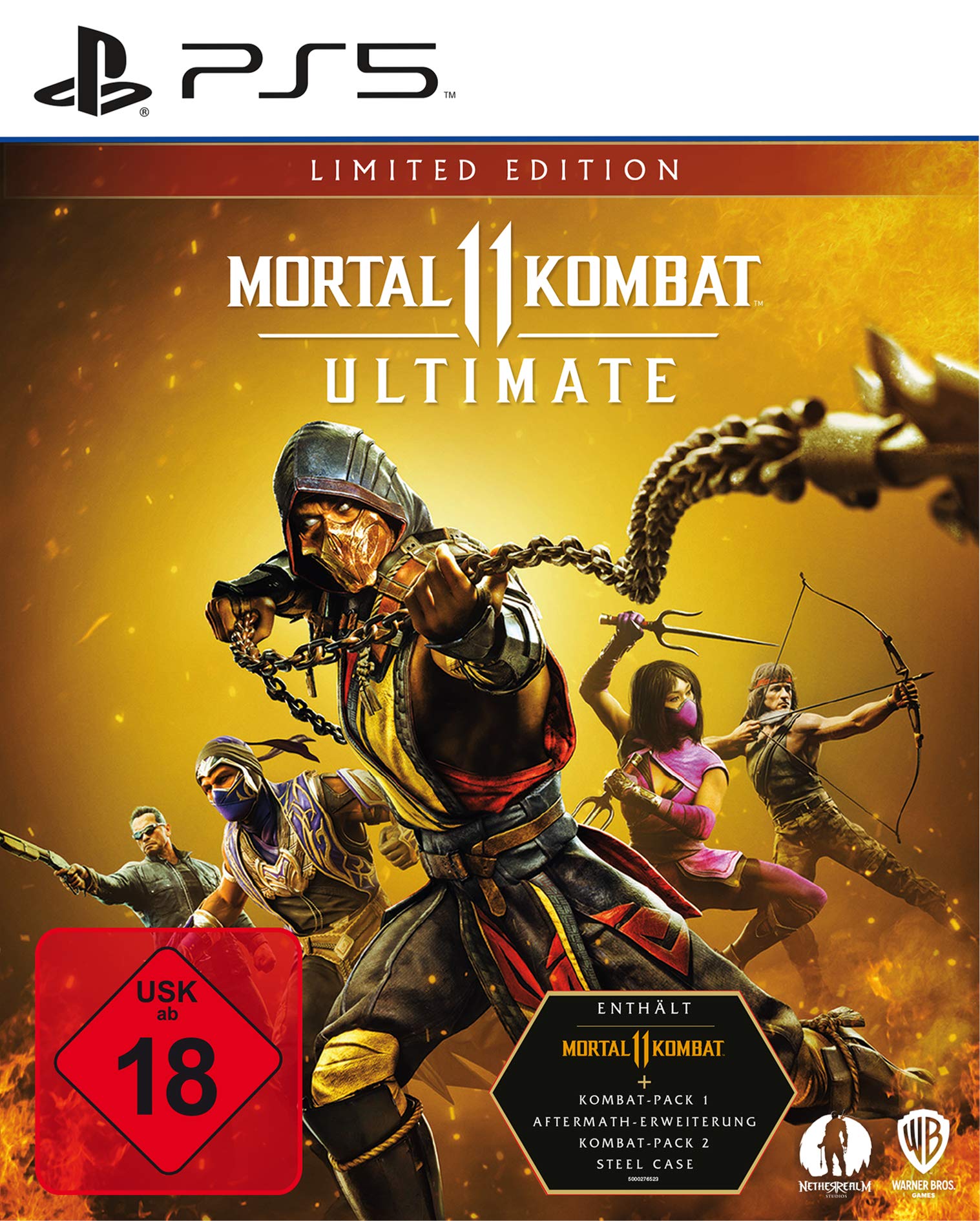 Mortal Kombat 11 Ultimate [Limited Edition, inkl. Steelbook, Magnet]