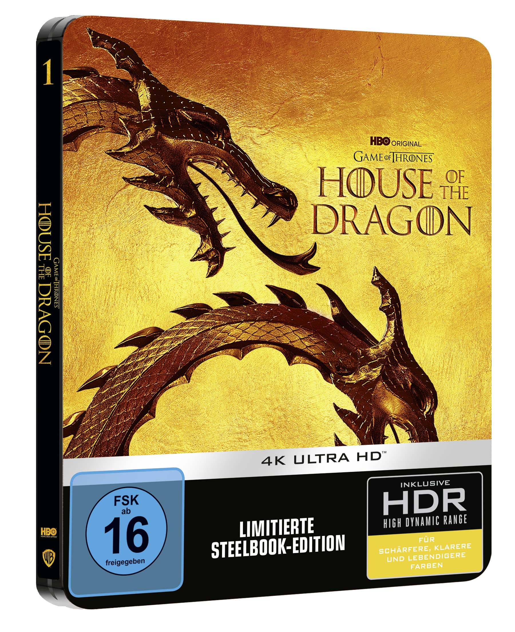 House of the Dragon Staffel 1 Limited Steelbook (4k UHD) [Blu-ray]
