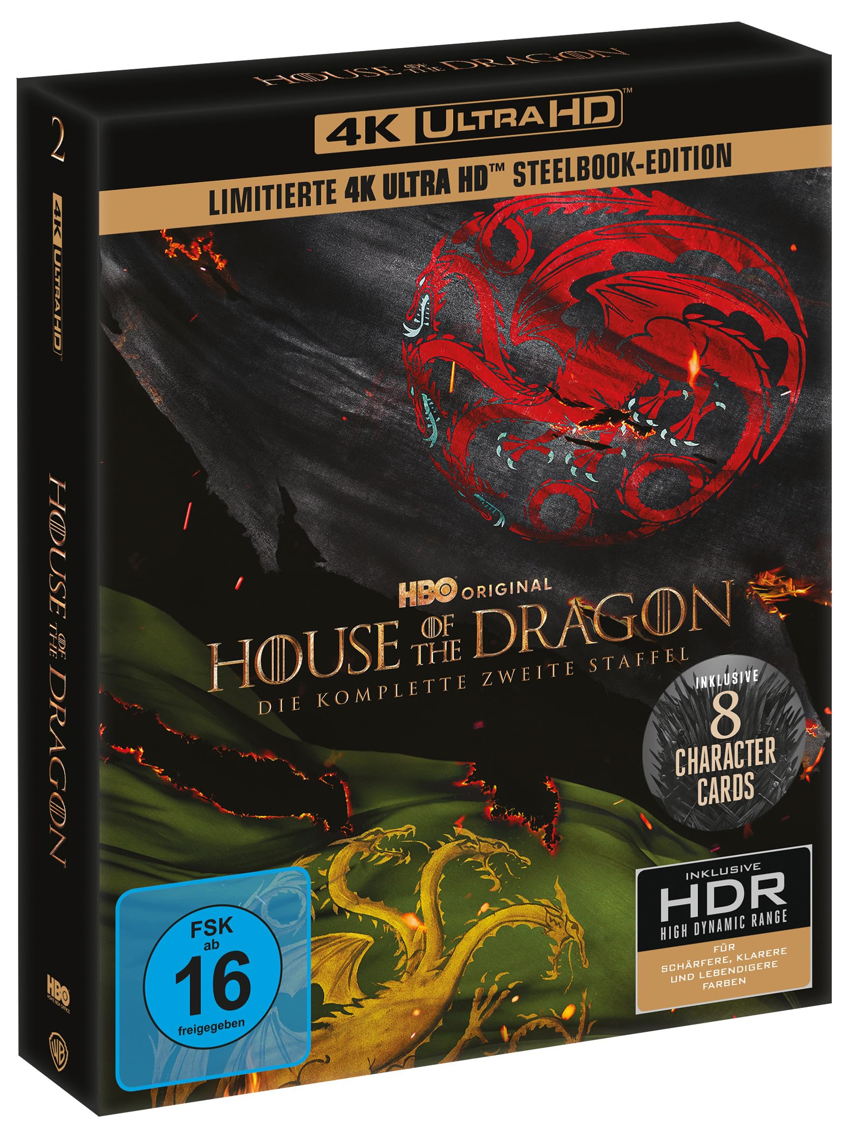 House of the Dragon - Staffel 2 Limited Steelbook (4K Ultra HD) [Blu-ray]