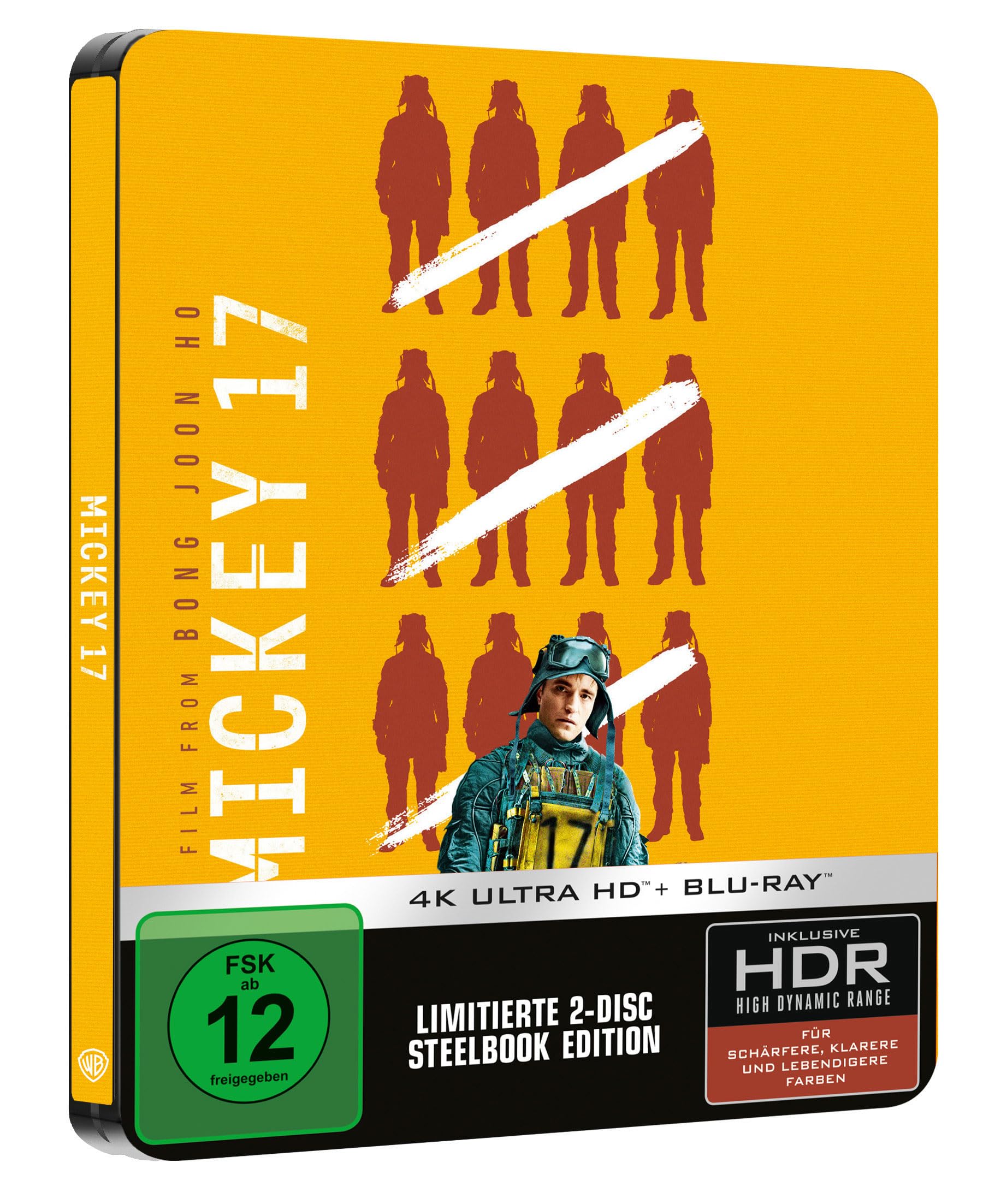Mickey 17 - Limited Steelbook (4K Ultra HD + Blu-ray) Exklusiv bei Amazon.de