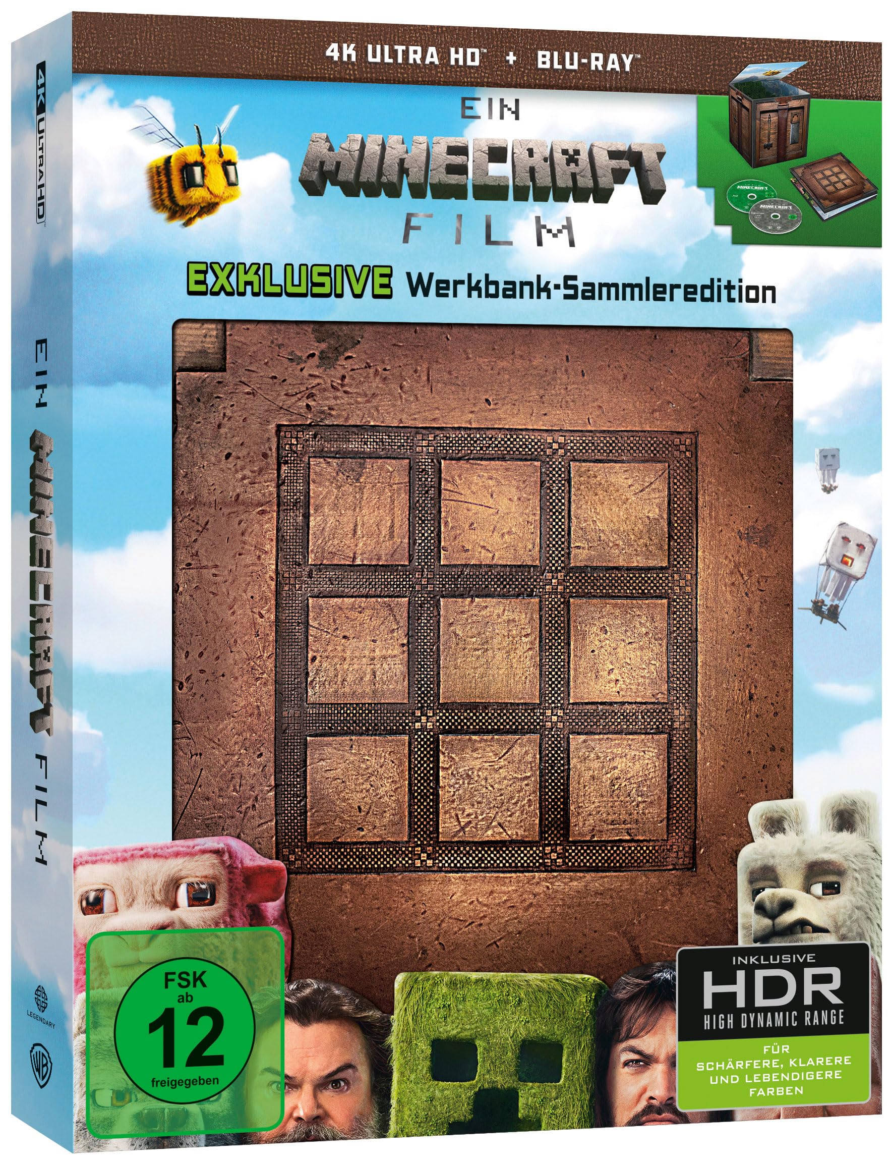 Ein Minecraft Film - Limited Cube Collector's Edition (4K UHD + Blu-ray)