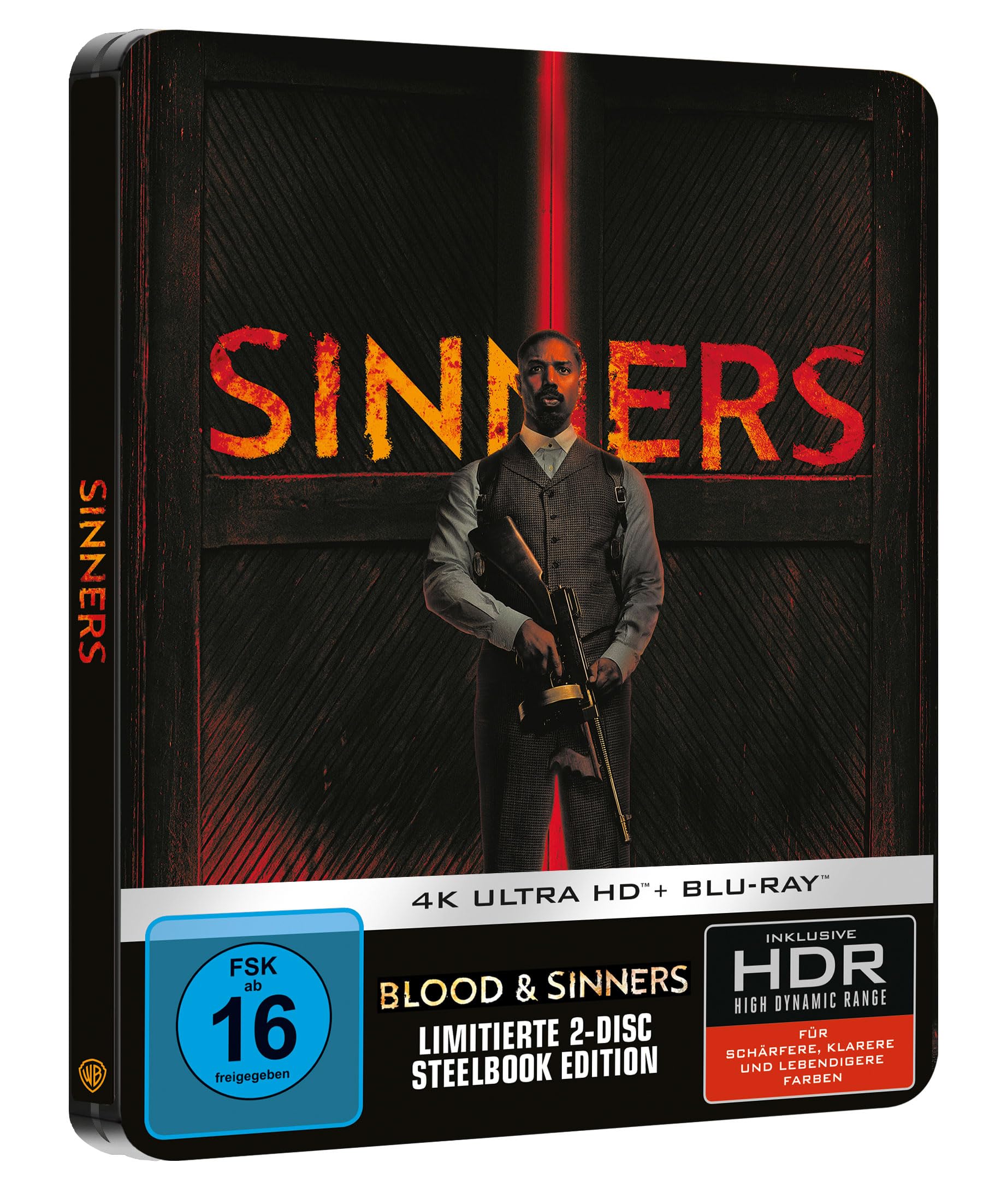 Blood & Sinners - Limited Steelbook (4K UHD + Blu-ray)
