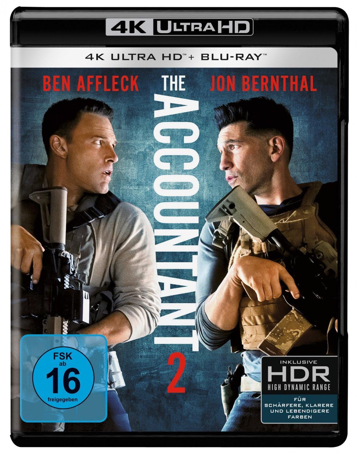 The Accountant 2 [4K Ultra HD] + [Blu-ray]