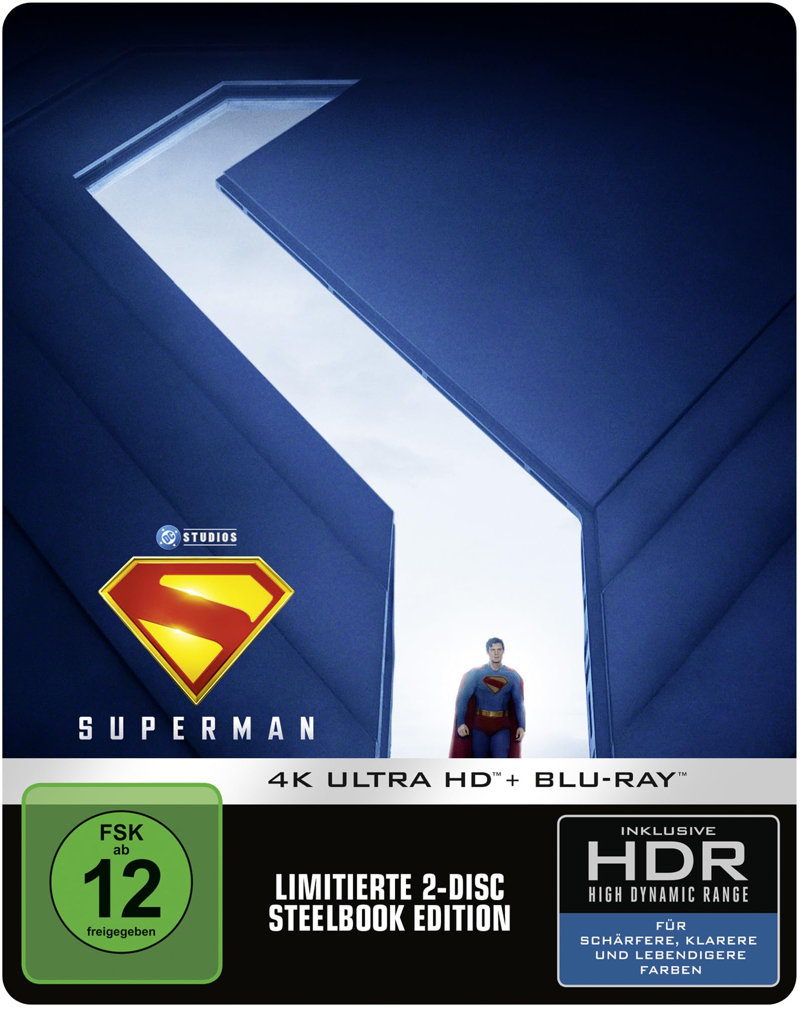 Superman (Limitiertes Steelbook B, 4K-UHD+Blu-ray)